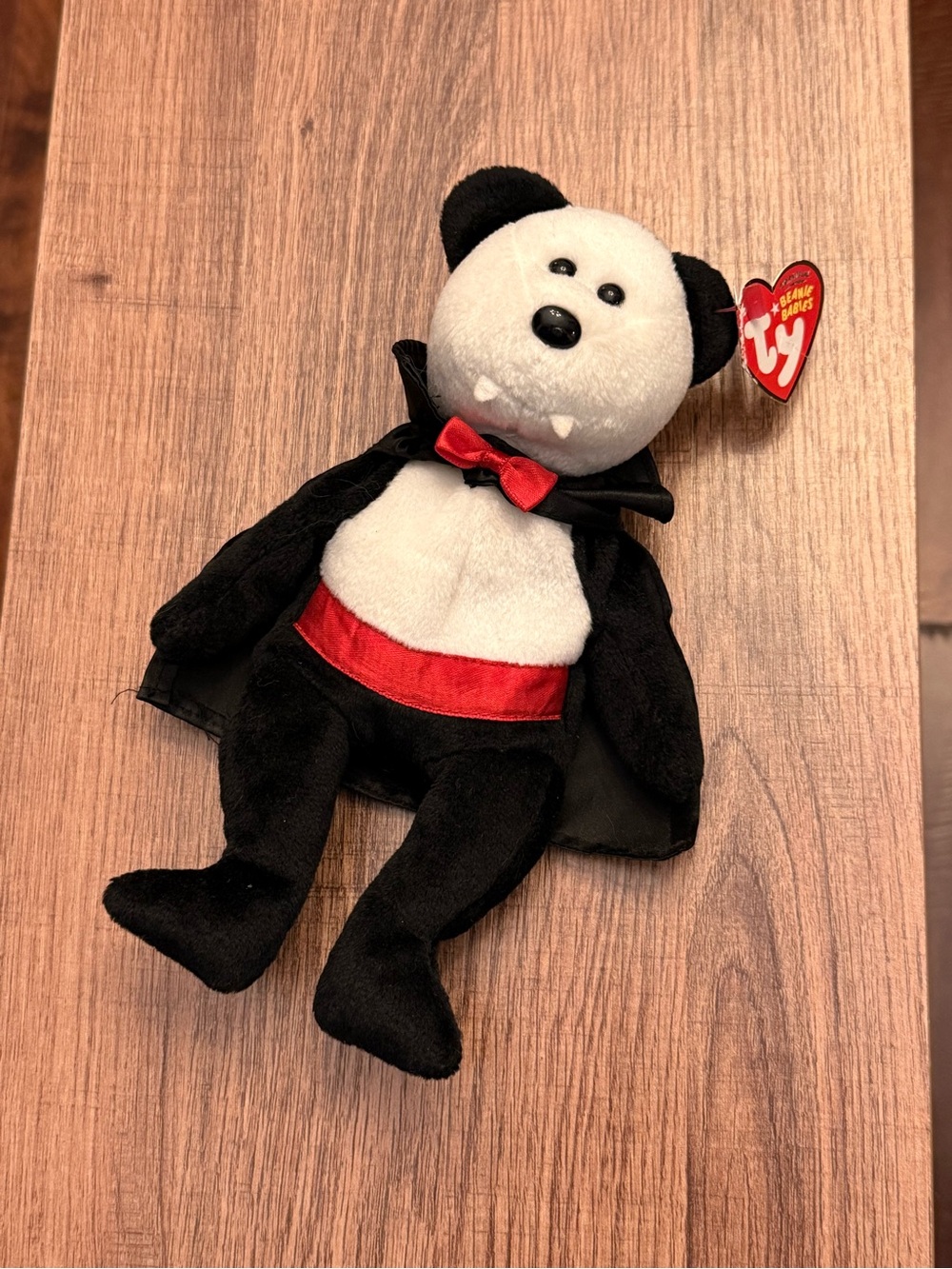 Rare Vampire TY Beanie Baby With Tag